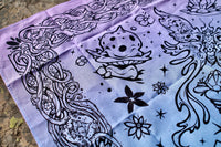 Moonlit Mycelium Bandana