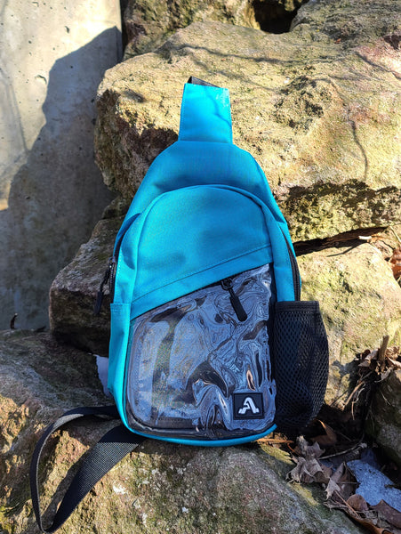 Cordura® Fabric Crossbody ITA Bag (Blue)