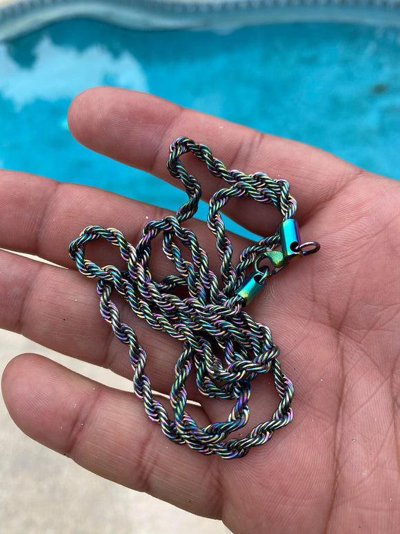 26” 4mm x Anodized Chain