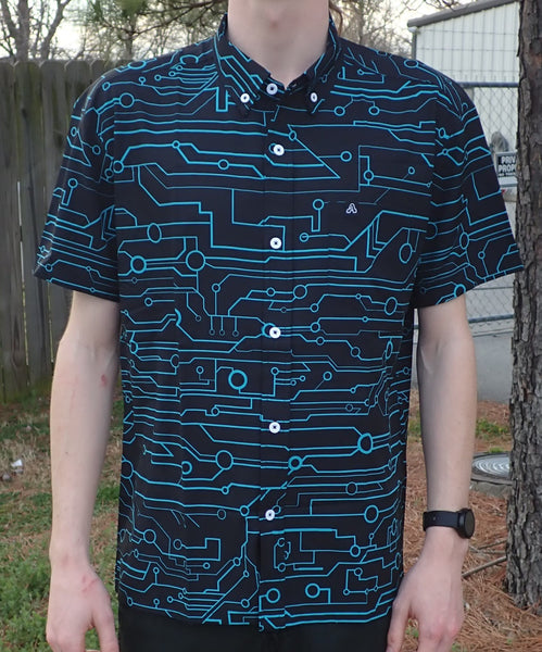 The Artistry x Tech Button-Up (Black)