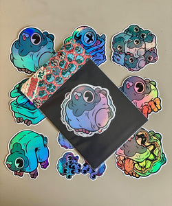 T.Wei x Holographic "Pigeon Flock" Slap Pack