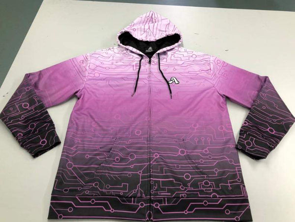The Artistry x Tech Hoodie (Purple x Black)