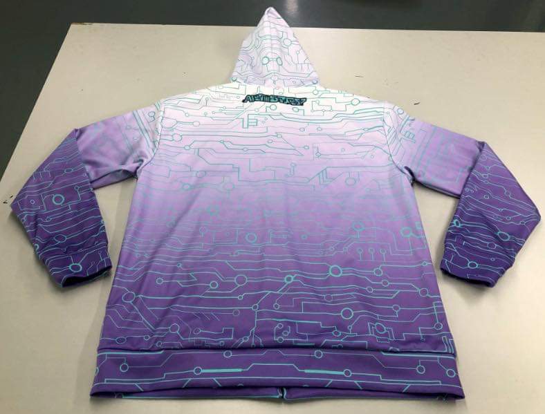 The Artistry x Tech Hoodie (Purple x White) – The Artistry Collection