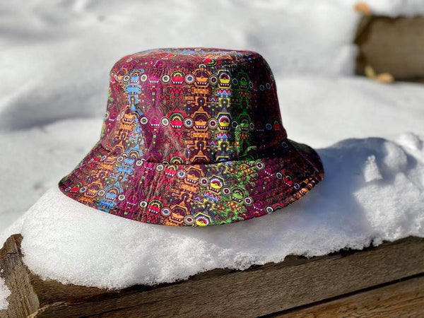 "Spectrum Sprites" Bucket Hat
